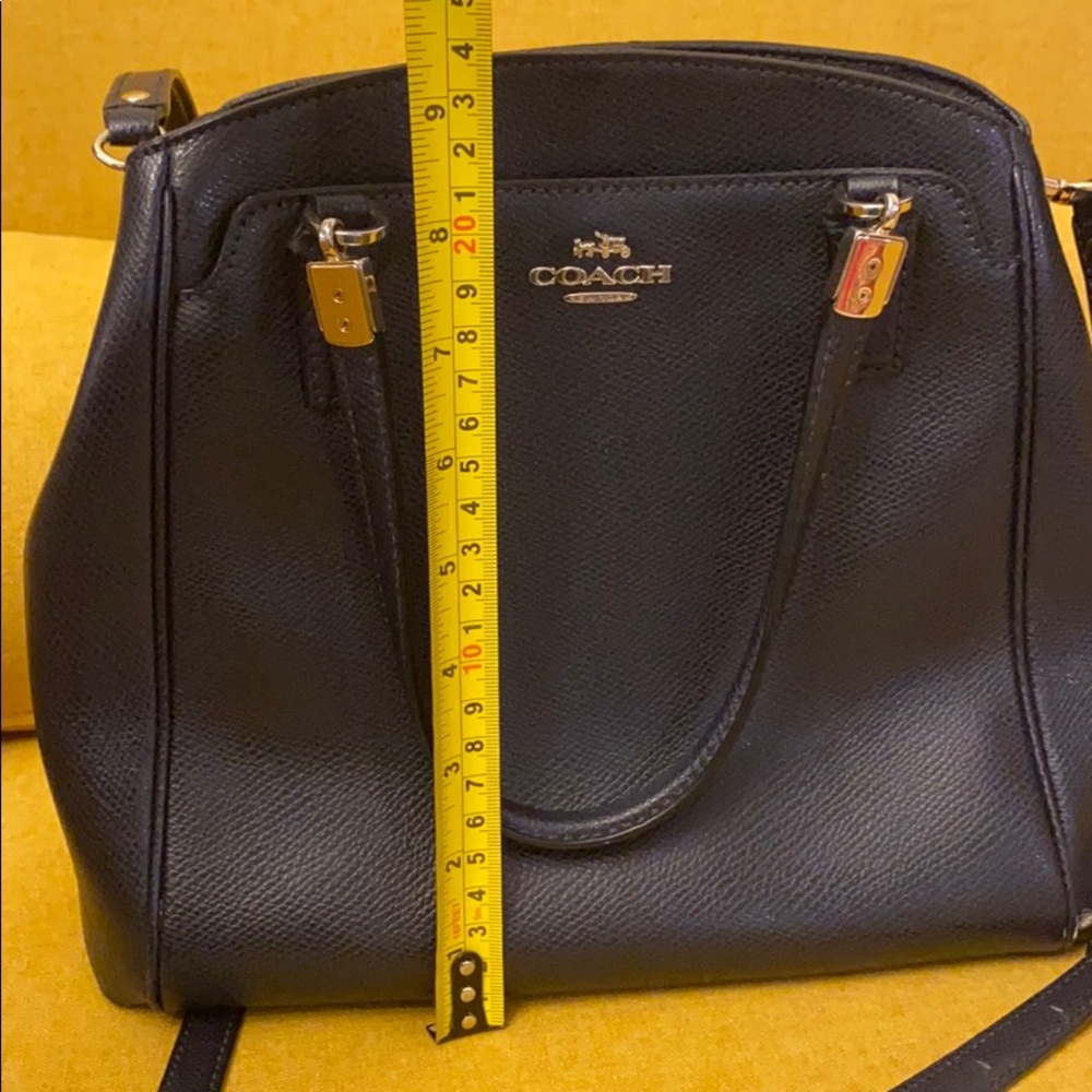Coach Navy Blue Satchel / Crossbody bag - Picture 5 of 8
